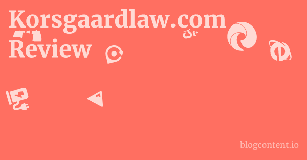 Korsgaardlaw.com Review 1 by Partners