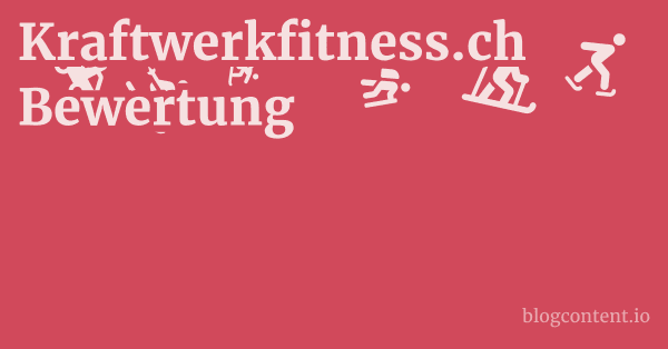 Kraftwerkfitness.ch Bewertung 1 by Partners