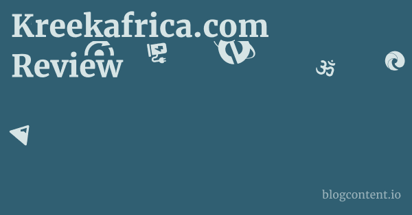 Kreekafrica.com Review 1 by Partners