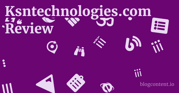Ksntechnologies.com Review 1 by Partners