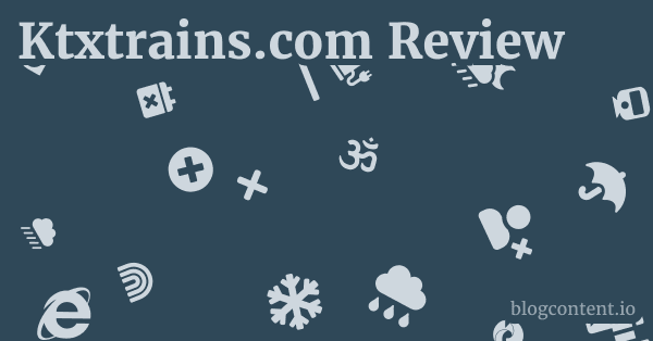 Ktxtrains.com Review 1 by Partners