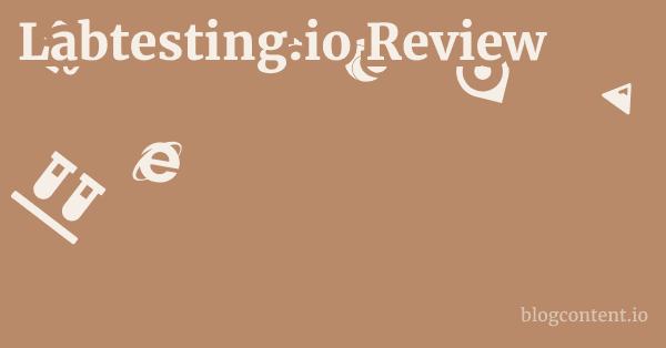 Labtesting.io Review 1 by Partners