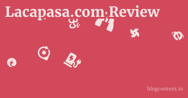Lacapasa.com Review 1 by Partners