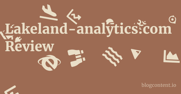 Lakeland-analytics.com Review 1 by Partners