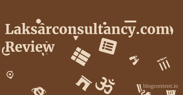 Laksarconsultancy.com Review 1 by Partners