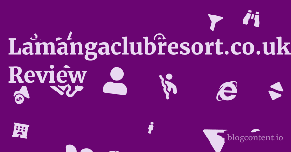 Lamangaclubresort.co.uk Review 1 by Partners