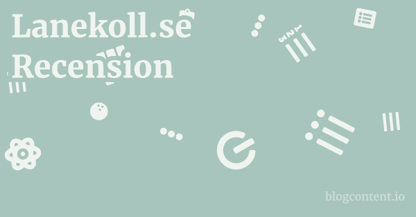 Lanekoll.se Recension