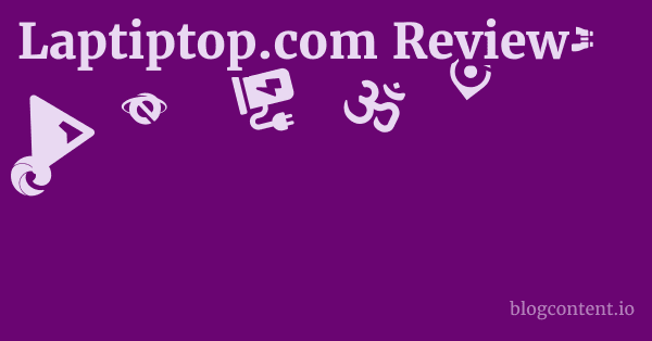 Laptiptop.com Review 1 by Partners