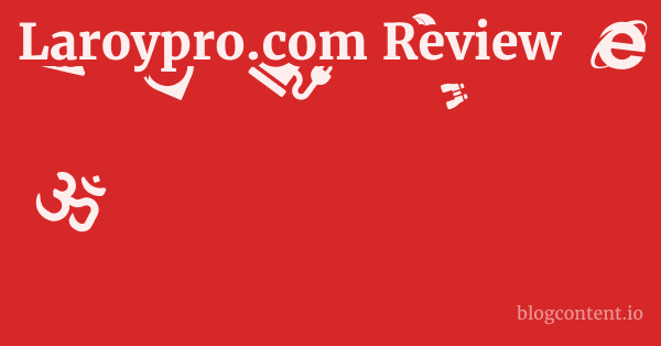 Laroypro.com Review 1 by Partners