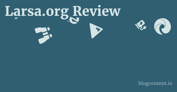Larsa.org Review 1 by Partners