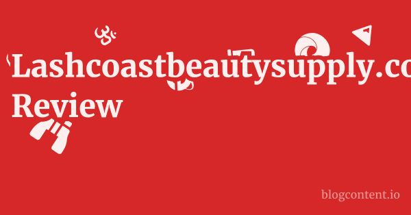 Lashcoastbeautysupply.com Review 1 by Partners