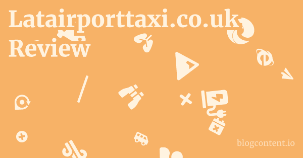 Latairporttaxi.co.uk Review 1 by Partners