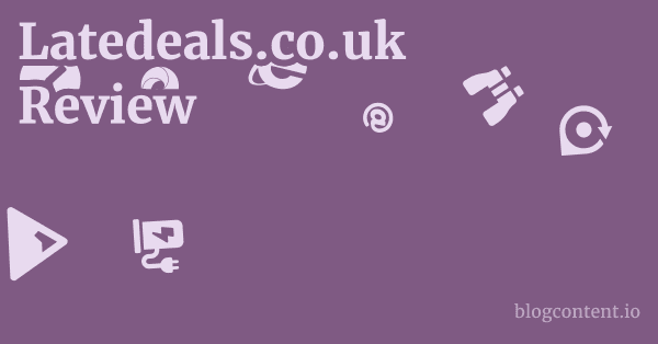 Latedeals.co.uk Review 1 by Partners