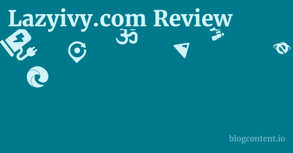 Lazyivy.com Review 1 by Partners