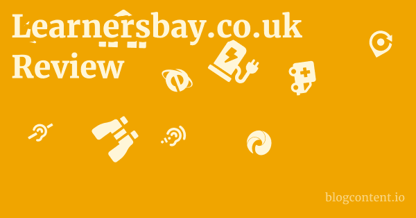 Learnersbay.co.uk Review 1 by Partners