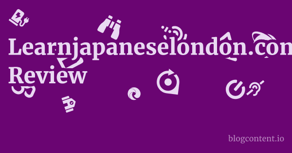 Learnjapaneselondon.com Review 1 by Partners