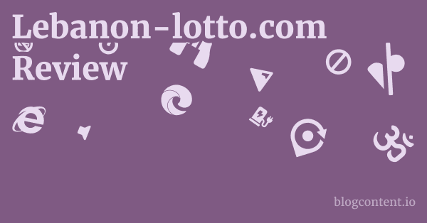 Lebanon-lotto.com Review 1 by Partners