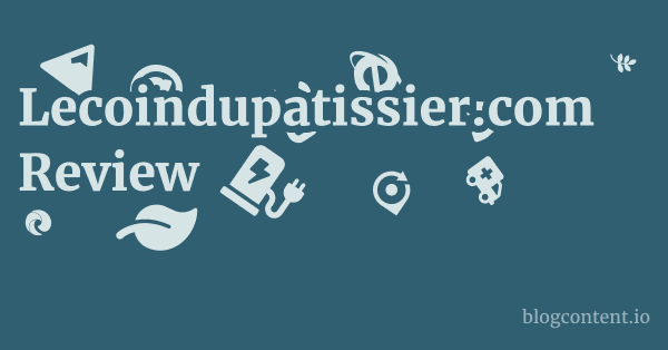 Lecoindupatissier.com Review 1 by Partners