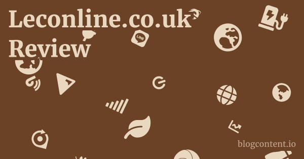 Leconline.co.uk Review 1 by Partners