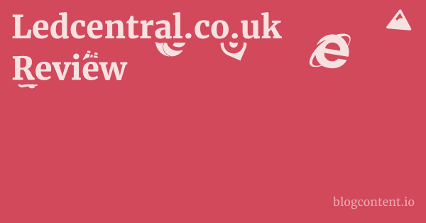 Ledcentral.co.uk Review 1 by Partners