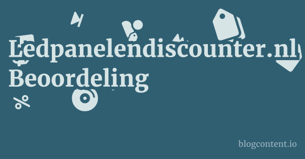 Ledpanelendiscounter.nl Beoordeling 1 by Partners