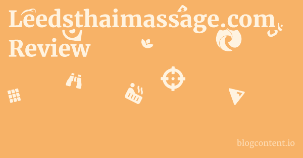 Leedsthaimassage.com Review 1 by Partners