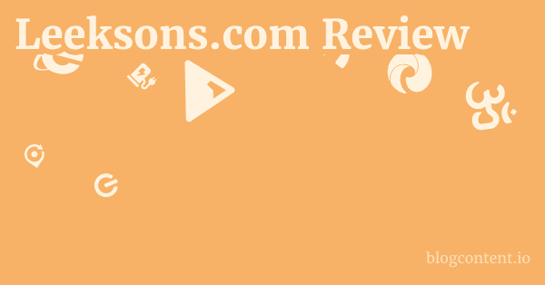 Leeksons.com Review 1 by Partners