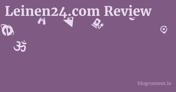 Leinen24.com Review 1 by Partners