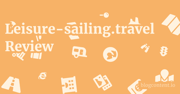 Leisure-sailing.travel Review 1 by Partners