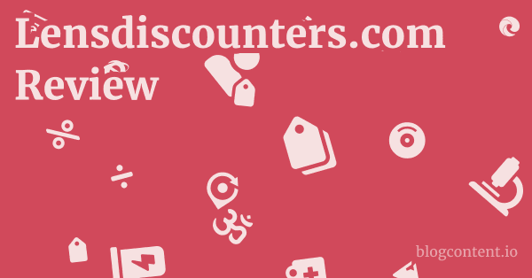 Lensdiscounters.com Review 1 by Partners