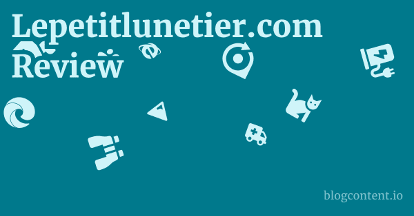 Lepetitlunetier.com Review 1 by Partners