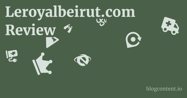 Leroyalbeirut.com Review 1 by Partners