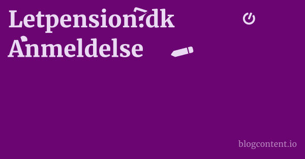 Letpension.dk Anmeldelse 1 by Partners