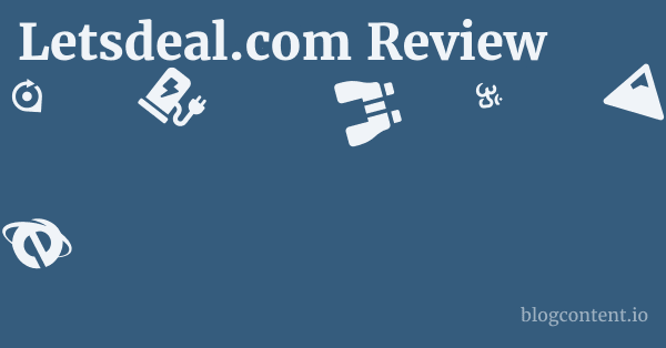 Letsdeal.com Review 1 by Partners