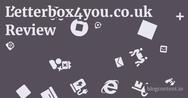 Letterbox4you.co.uk Review 1 by Partners