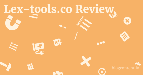 Lex-tools.co Review 1 by Partners