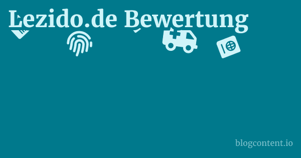 Lezido.de Bewertung 1 by Partners