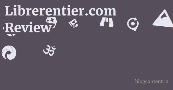 Librerentier.com Review 1 by Partners