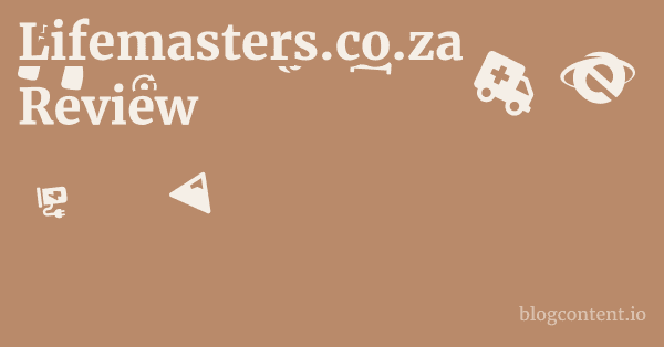 Lifemasters.co.za Review 1 by Partners