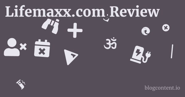 Lifemaxx.com Review 1 by Partners