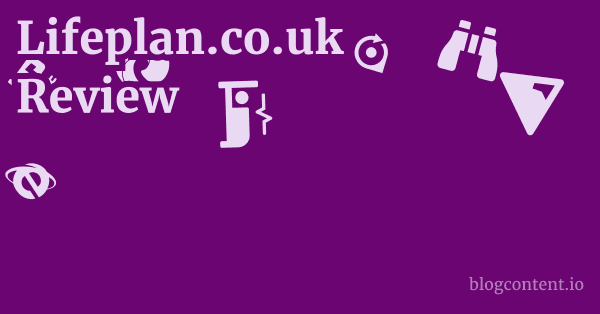 Lifeplan.co.uk Review 1 by Partners