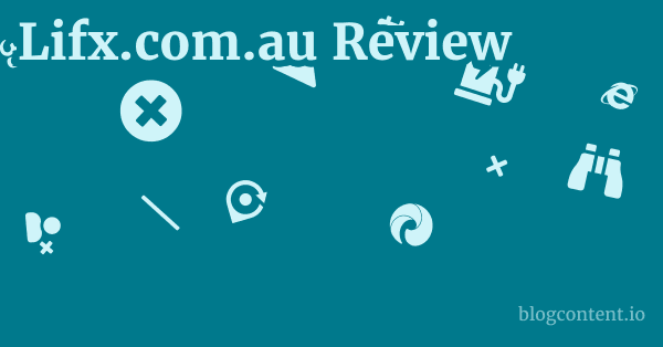 Lifx.com.au Review 1 by Partners