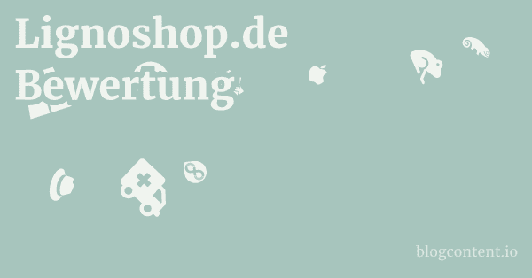Lignoshop.de Bewertung 1 by Partners