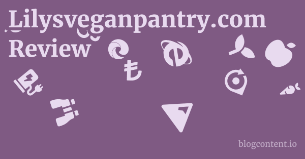 Lilysveganpantry.com Review 1 by Partners