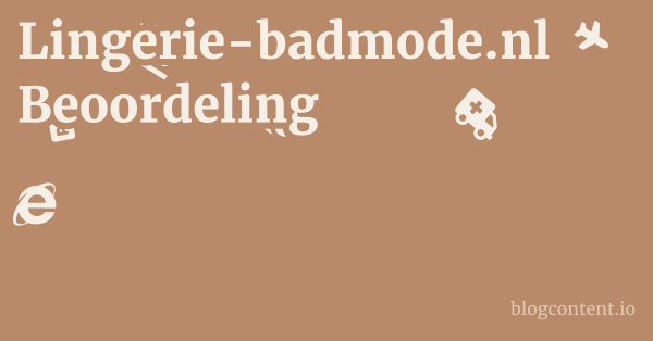 Lingerie-badmode.nl Beoordeling 1 by Partners