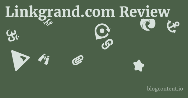 Linkgrand.com Review 1 by Partners