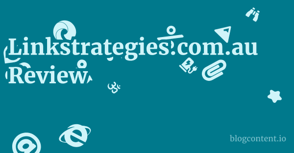 Linkstrategies.com.au Review 1 by Partners