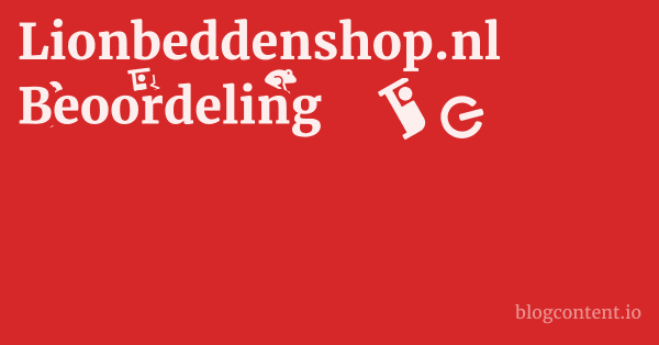 Lionbeddenshop.nl Beoordeling 1 by Partners