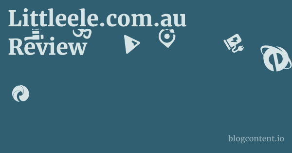 Littleele.com.au Review 1 by Partners