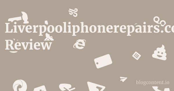 Liverpooliphonerepairs.co.uk Review 1 by Partners